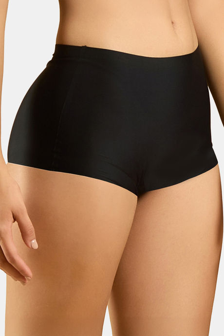 Soie Seamless Mid Waist Full Coverage Boy Shorts With No Visible Panty Line (Pack Of 2) - Multicolor — image 4